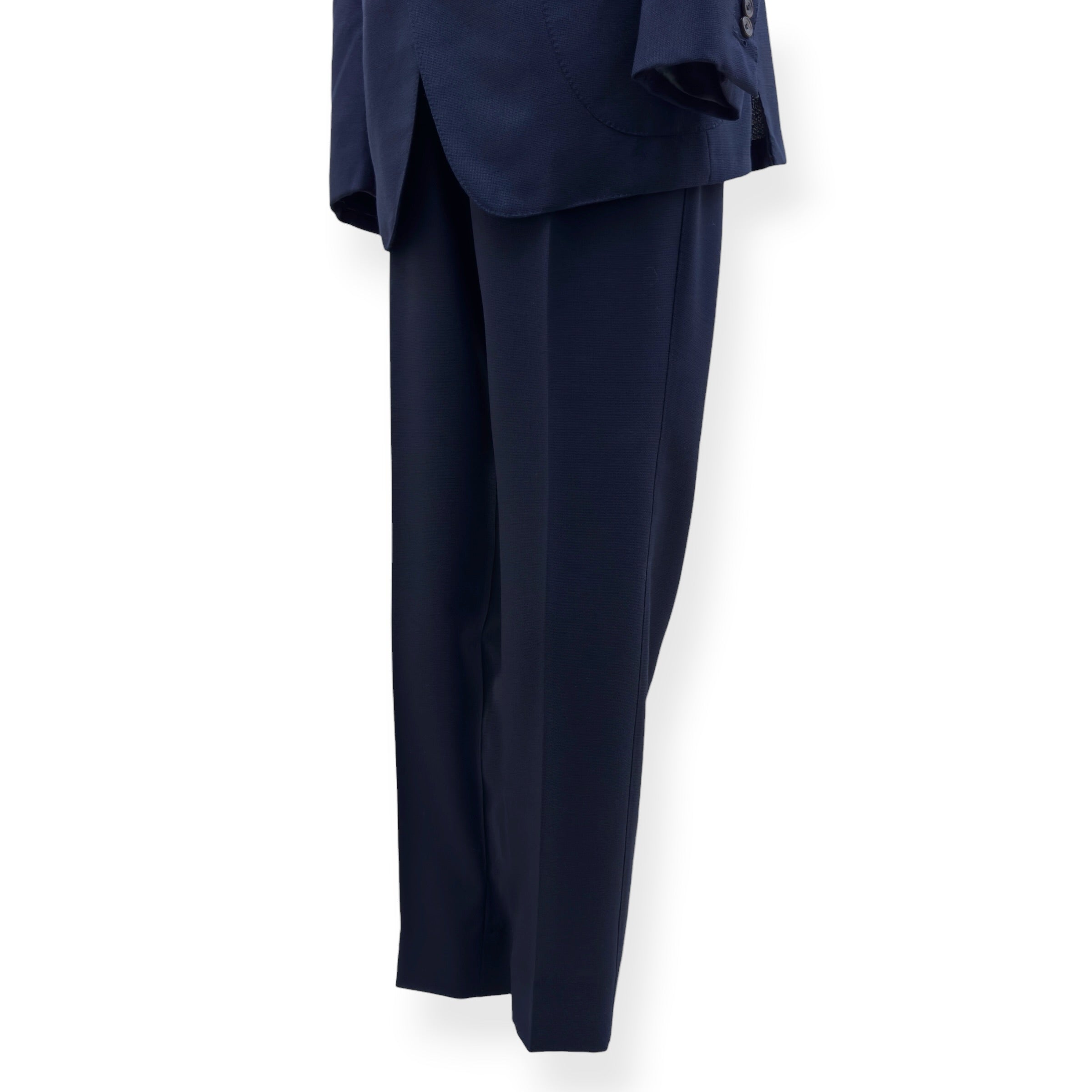 THOM SWEENEY WOOL SUIT NAVY 54 / XL