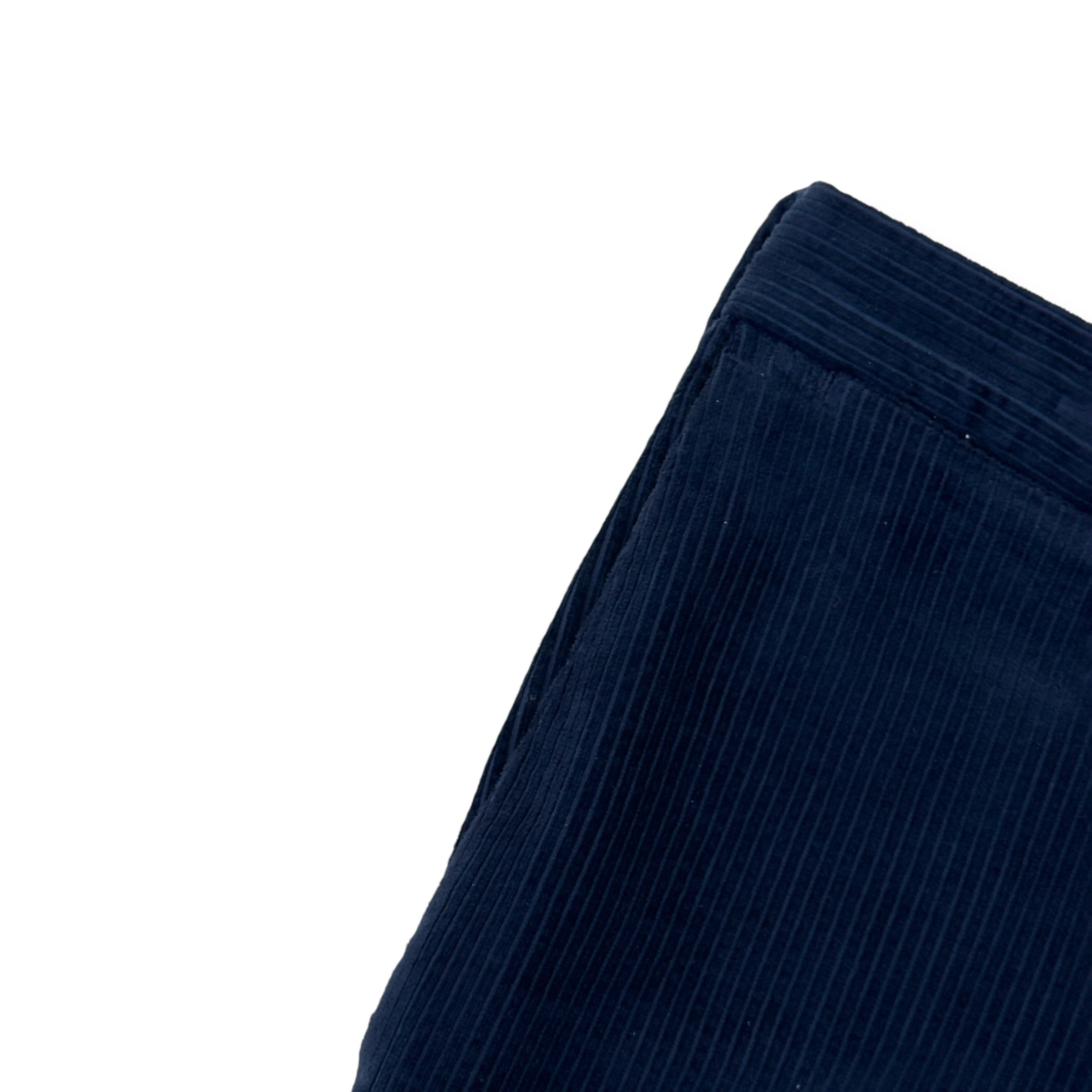 THOM SWEENEY CORDUROY  COTTON BLEND TROUSERS NAVY 50 / M