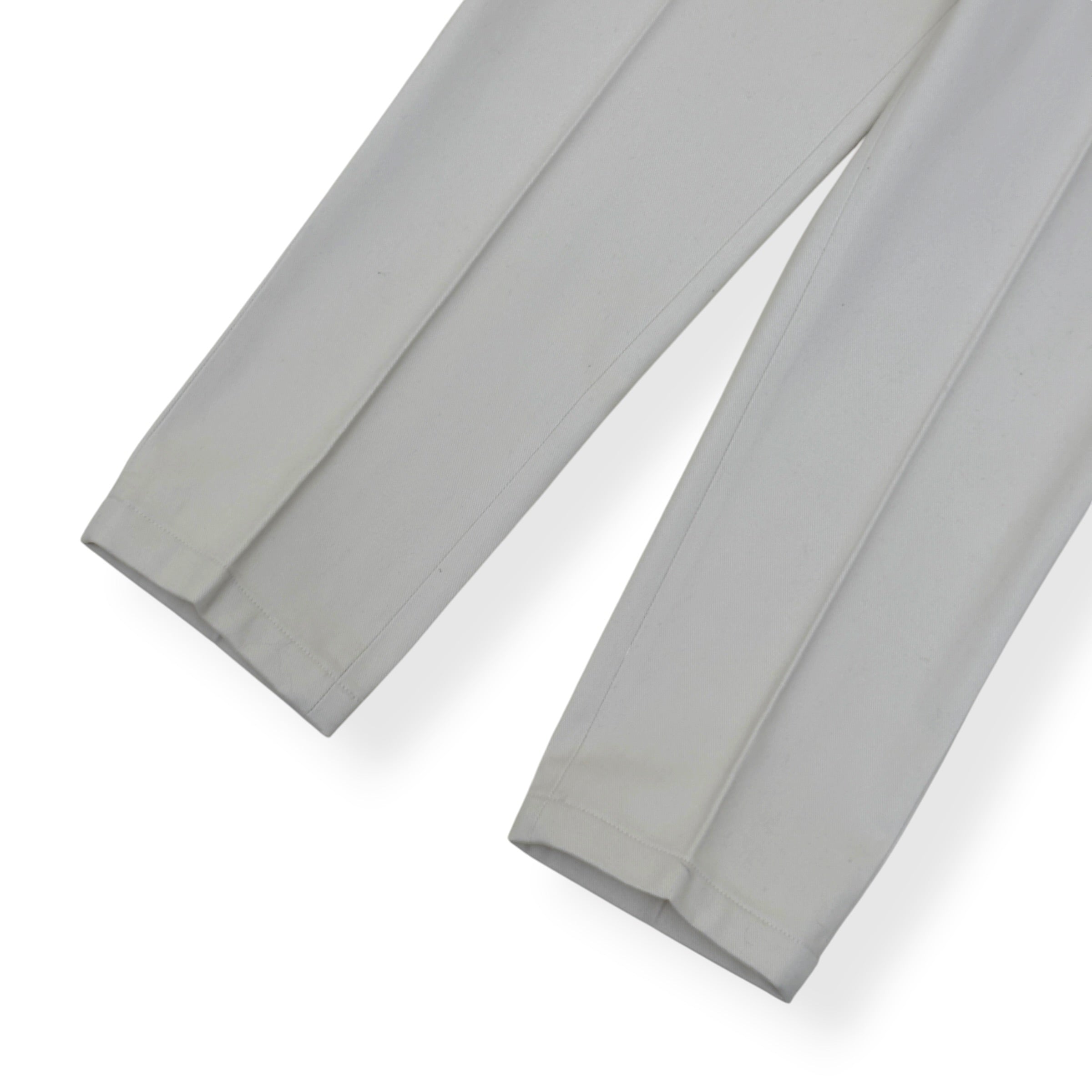 THOM SWEENEY COTTON TROUSERS CREM 50 / M