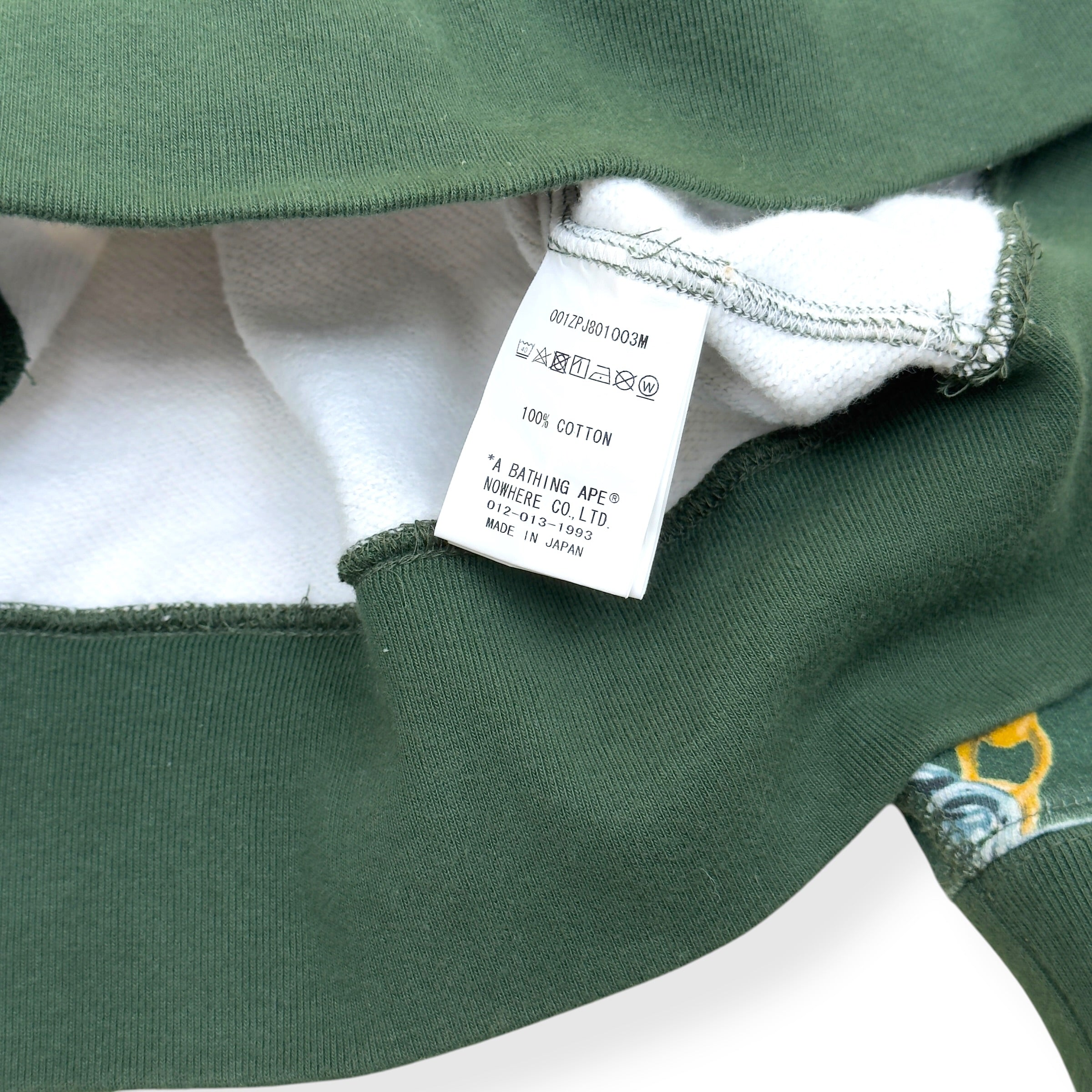 BAPE SHARK FULL-ZIP HOODIE GREEN M