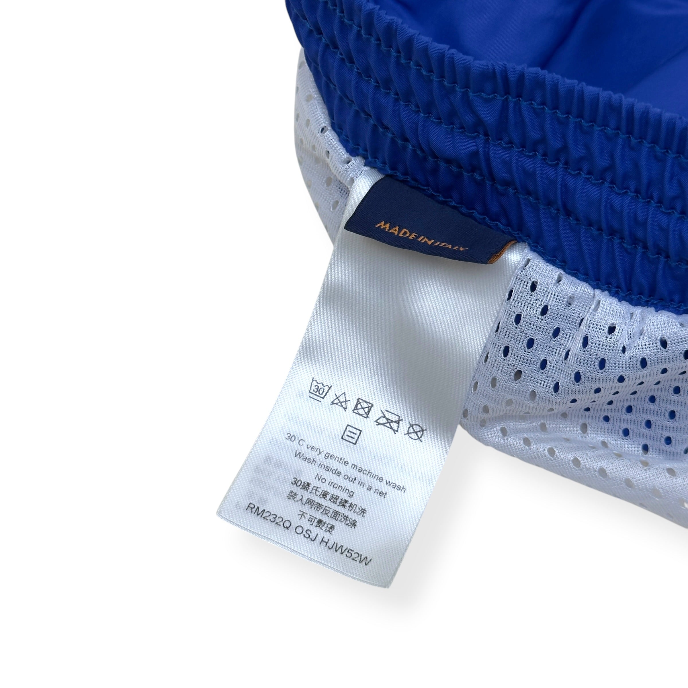 LOUIS VUITTON MONOGRAM SWIM SHORTS BLUE XL