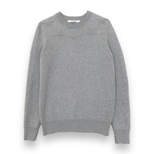 GIVENCHY STARS CREW NECK KNIT GREY XS