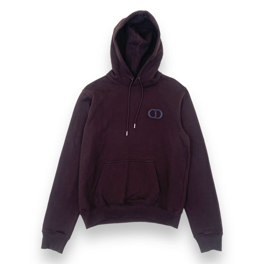 DIOR CD ICON HOODED SWEATSHIRT BROWN M