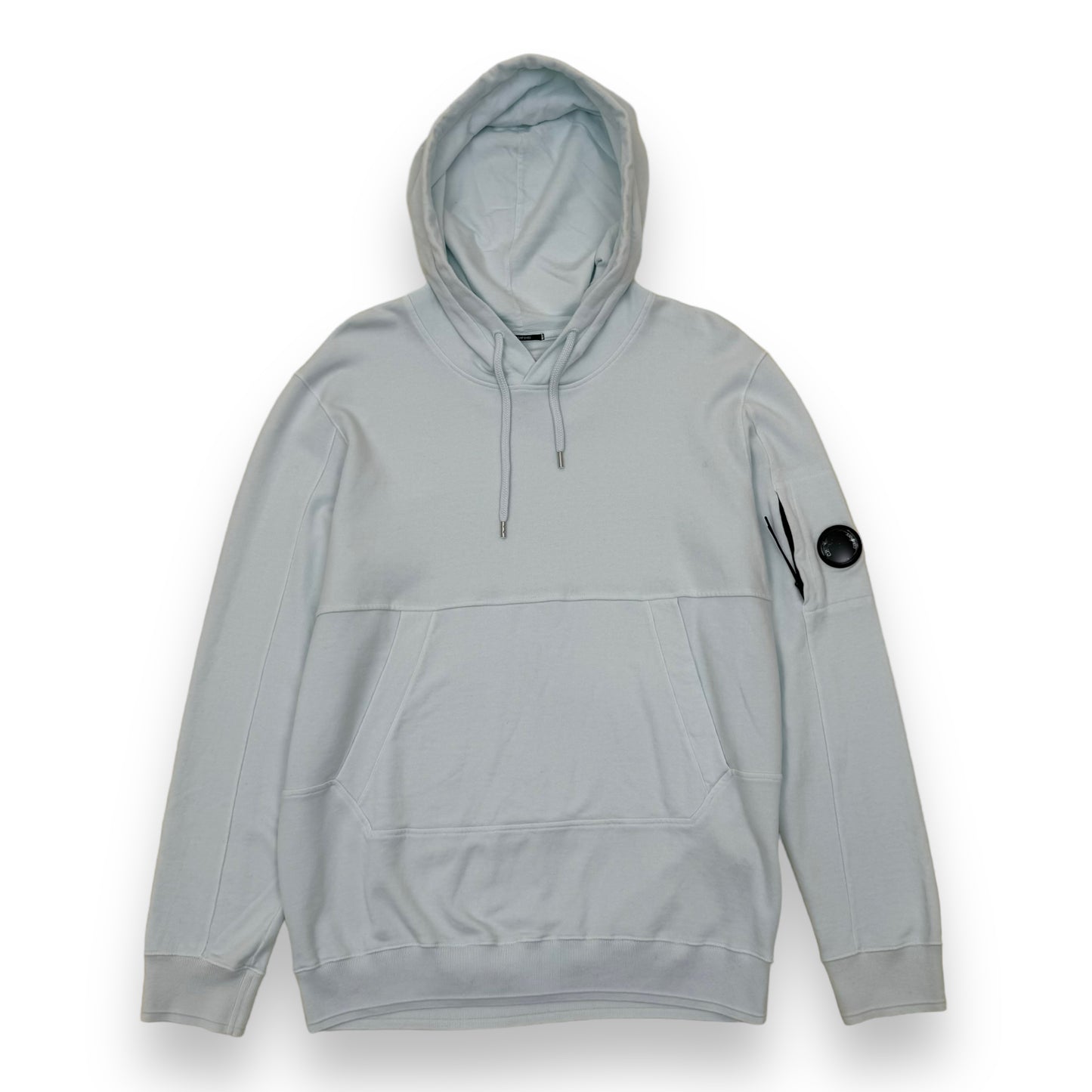 CP COMPANY PULLOVER COTTON HOODIE BABY BLUE XL