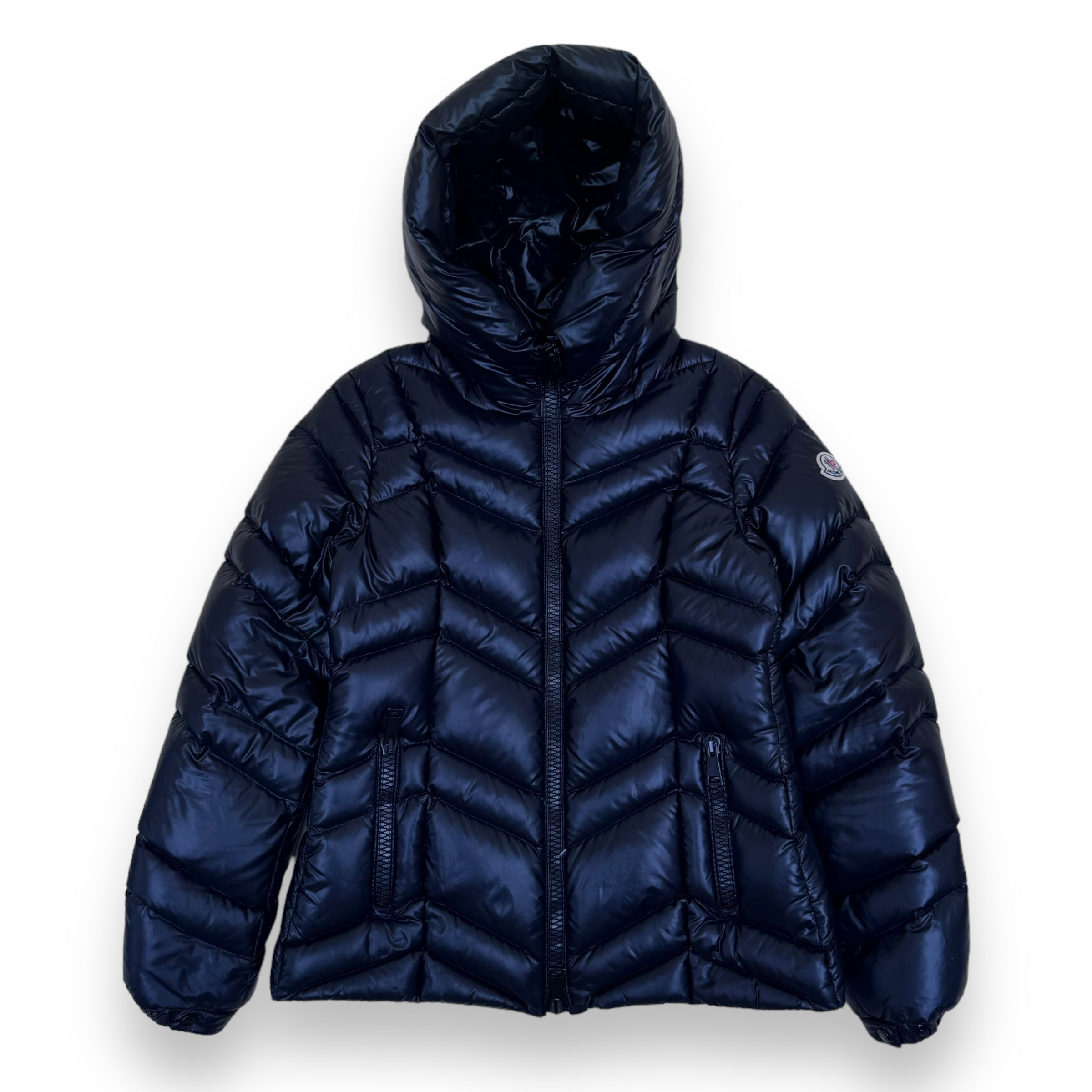 MONCLER FULIGULE QUILTED GIUBBOTTO DOWN PUFFER JACKET BLACK M