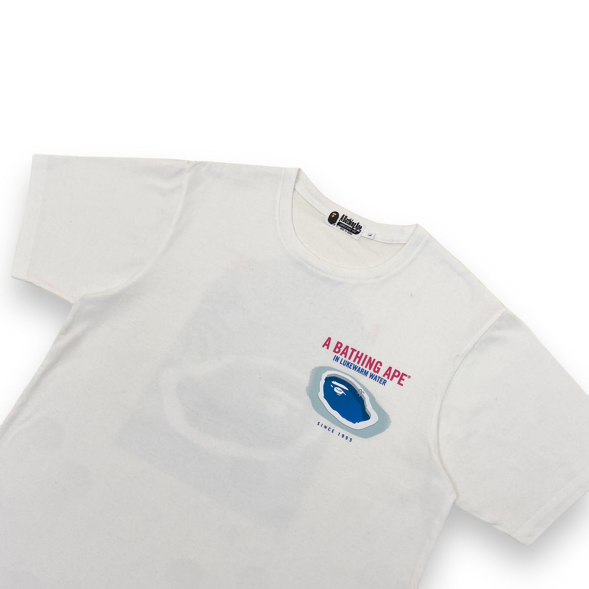 BAPE ‘IN LUKEWARM WINTER’ T-SHIRT WHITE L