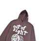 BROKEN PLANET OUT OF SIGHT COTTON HOODIE BROWN M