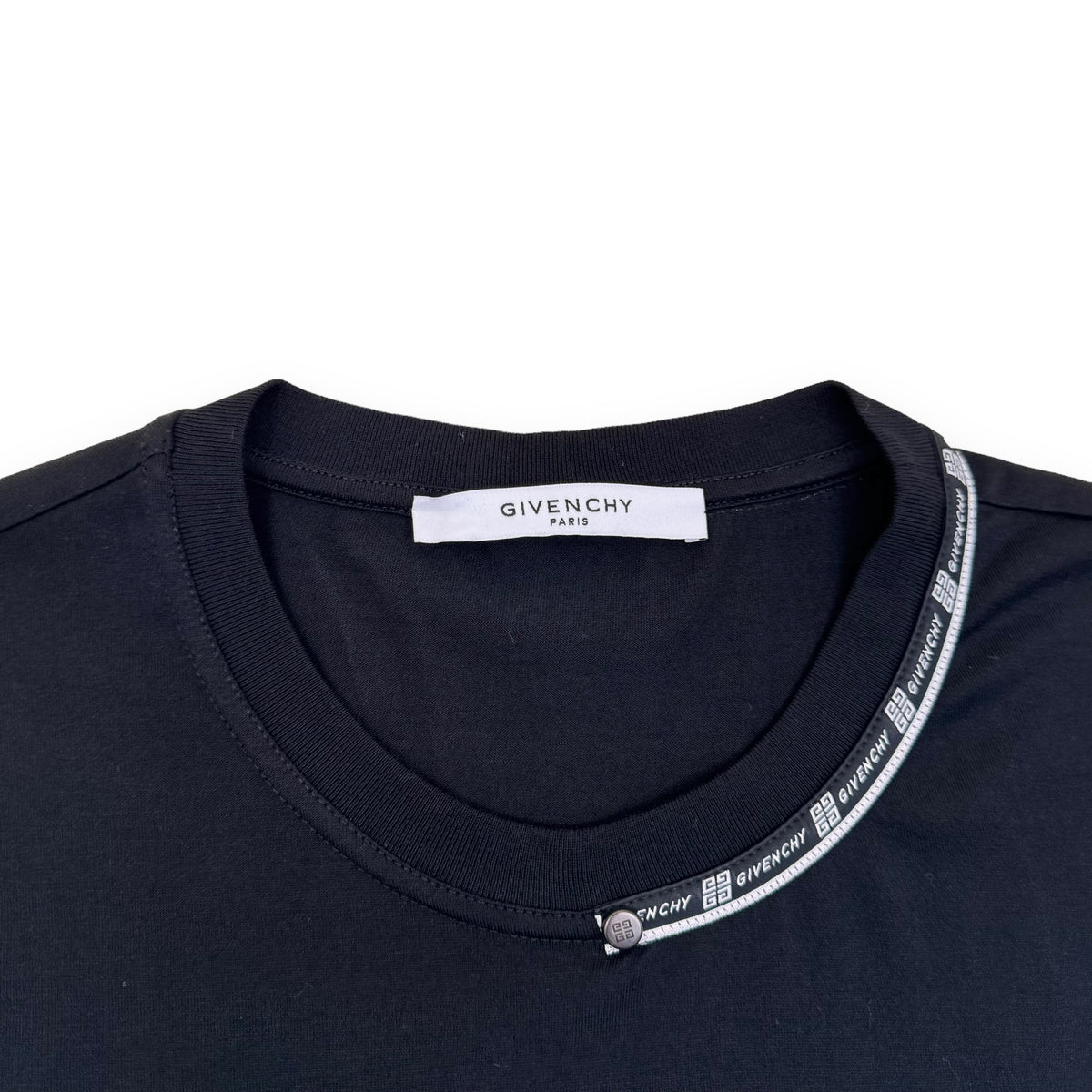 GIVENCHY COTTON T-SHIRT BLACK S