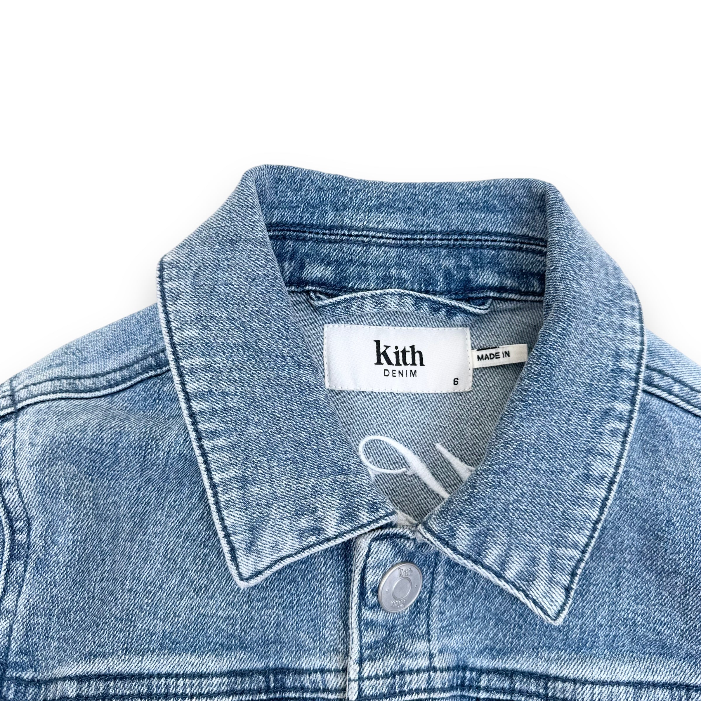 KITH DENIM JACKET BLUE AGE6