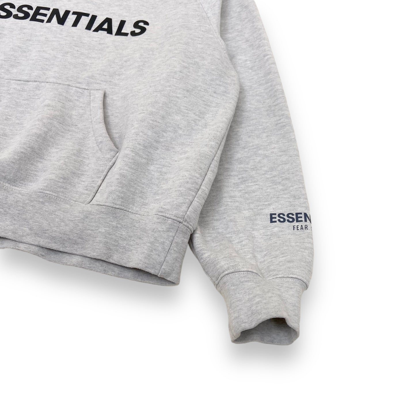 ESSENTIALS FOG HOODIE GREY S