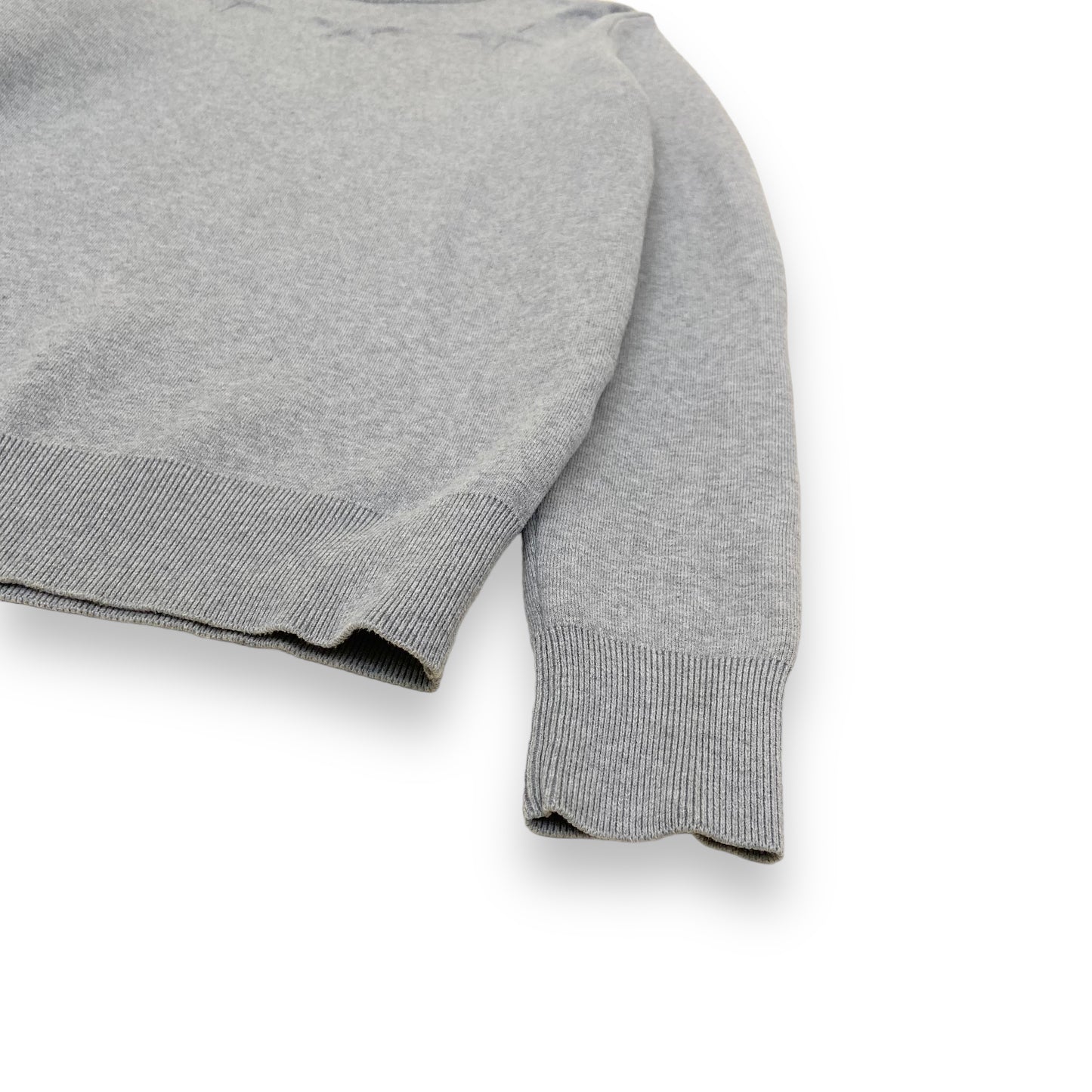 GIVENCHY STARS CREW NECK KNIT GREY XS