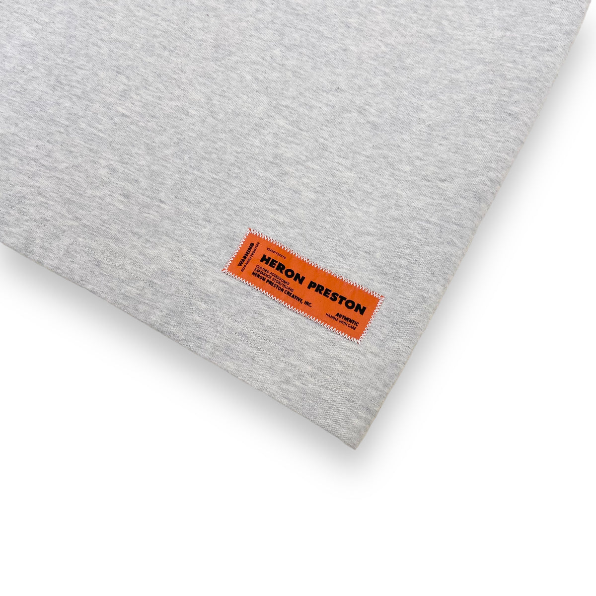 HERON PRESTON OVERSIZED T-SHIRT GREY XXS