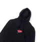 SAINT LAURENT SLOW KISSES HOODIE BLACK XS