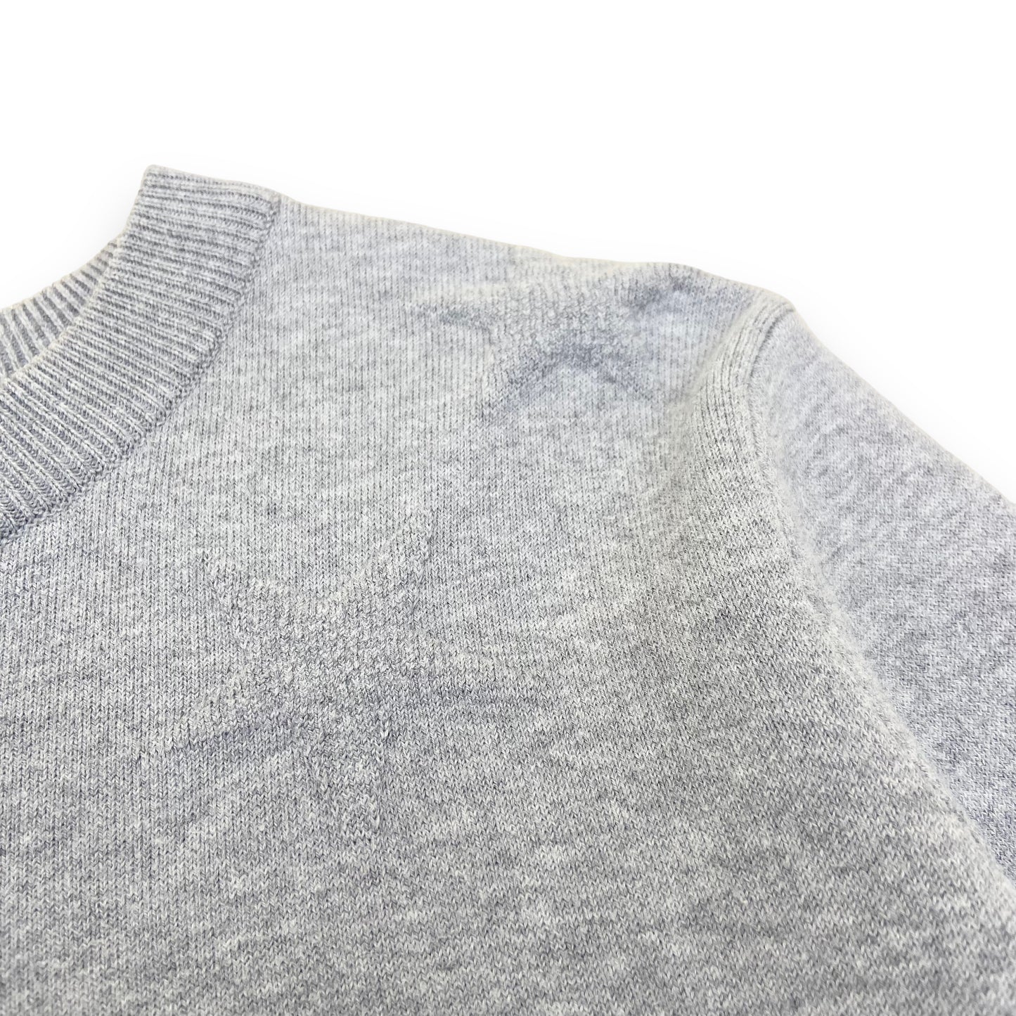 GIVENCHY STARS CREW NECK KNIT GREY XS