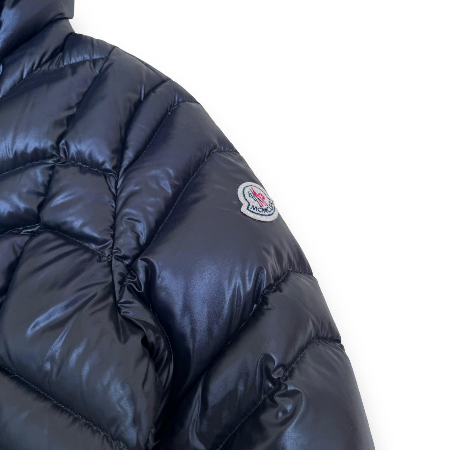 MONCLER FULIGULE QUILTED GIUBBOTTO DOWN PUFFER JACKET BLACK M