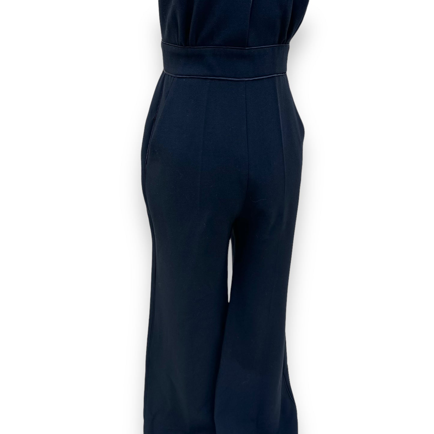 ROKSANDA RUCHA WIDE LEG CADY JUMPSUIT BLACK UK8