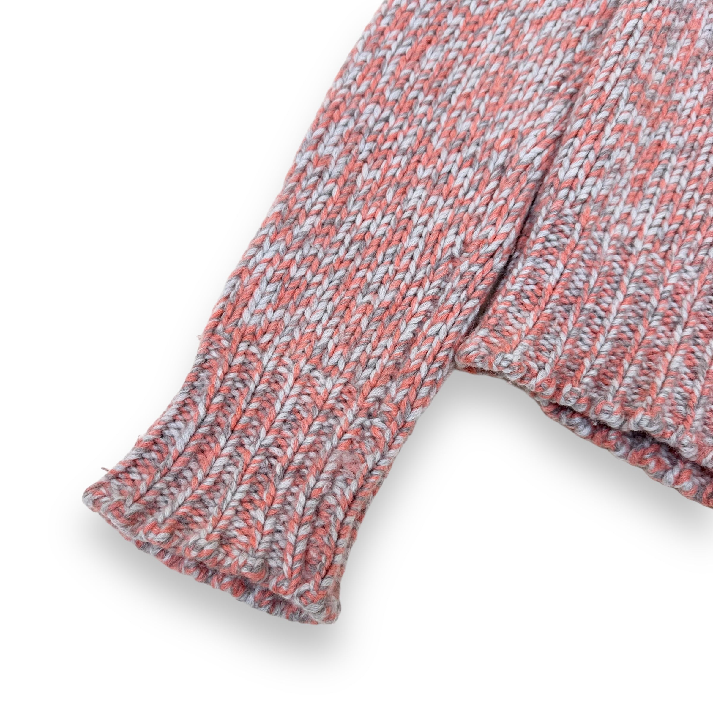 REPEAT CASHMERE ROLL NECK SWEATER PINK XS