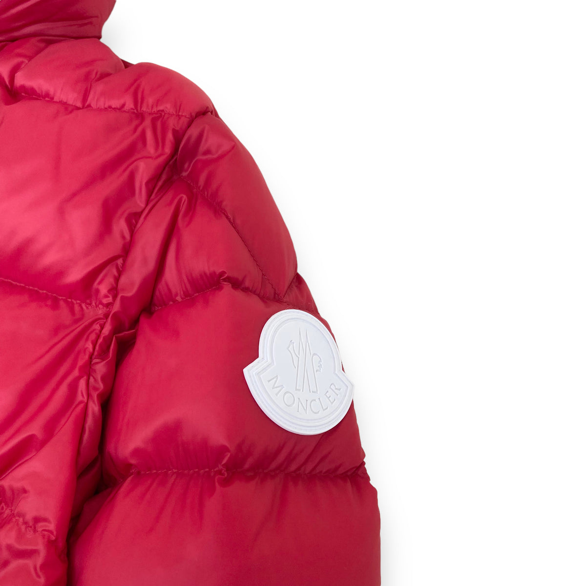 MONCLER ARVES GIUBBOTTO DOUDOUNE LEGERE PUFFER JACKET RED XL