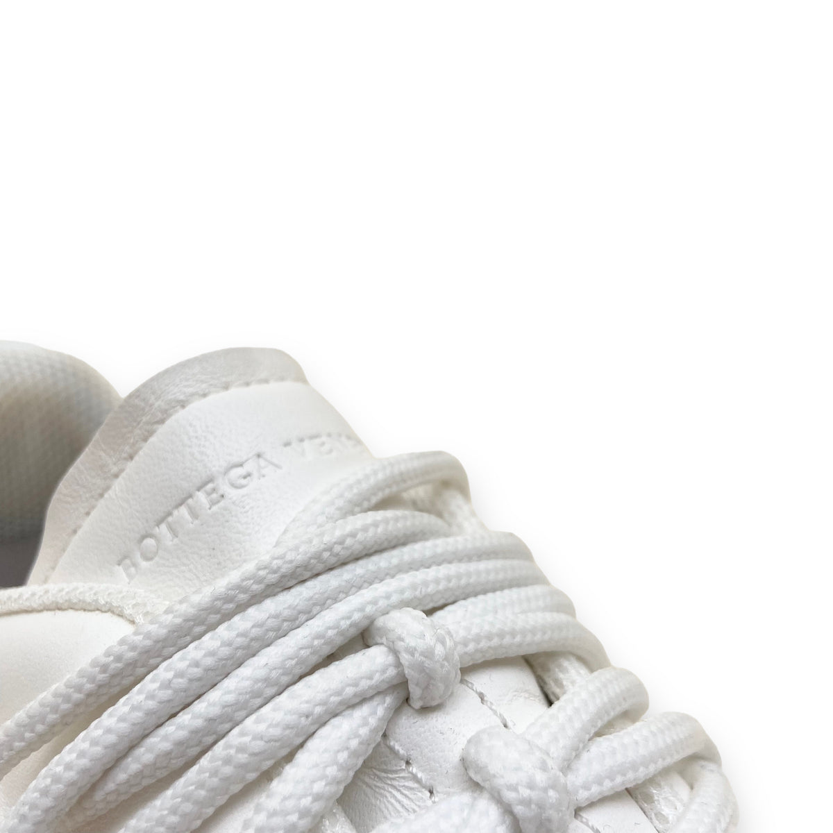 BOTTEGA VENETA LACE SPEEDSTER SNEAKERS WHITE UK6