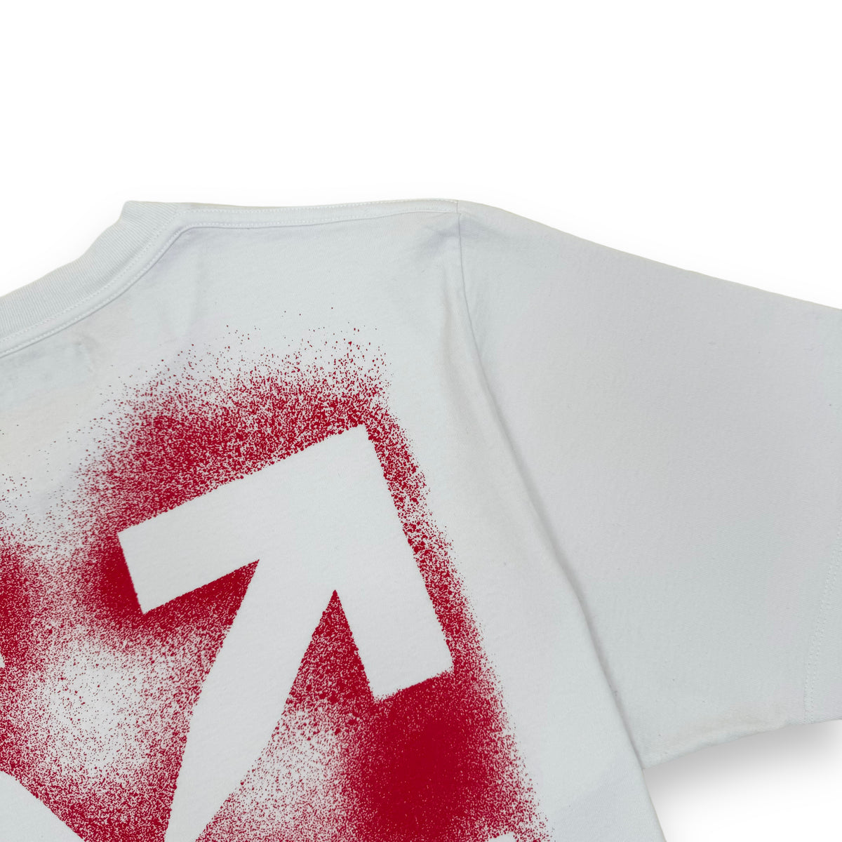 OFF-WHITE STENCIL ARROWS T-SHIRT WHITE / RED M