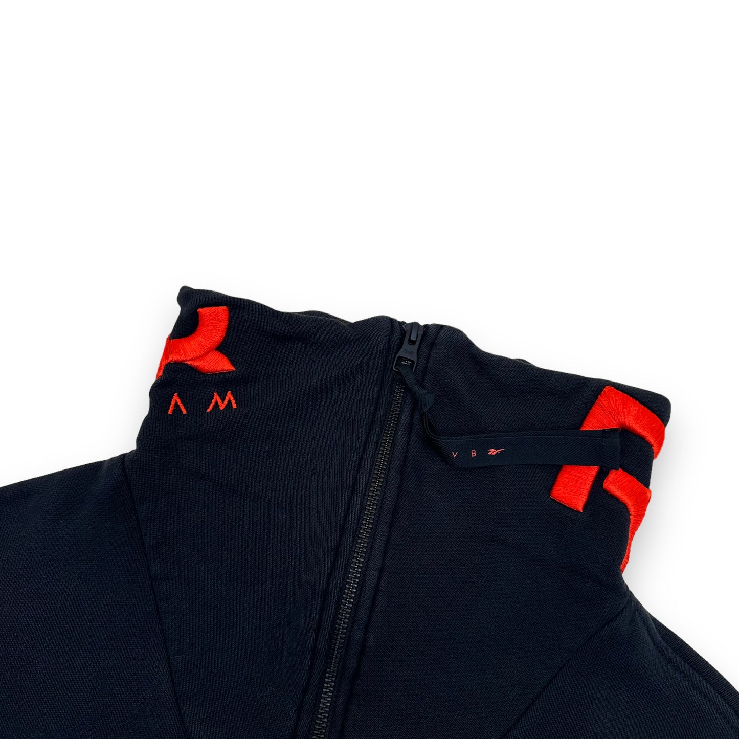 REEBOK X VICTORIA BECKHAM SWEATSHIRT BLACK / ORANGE UK6