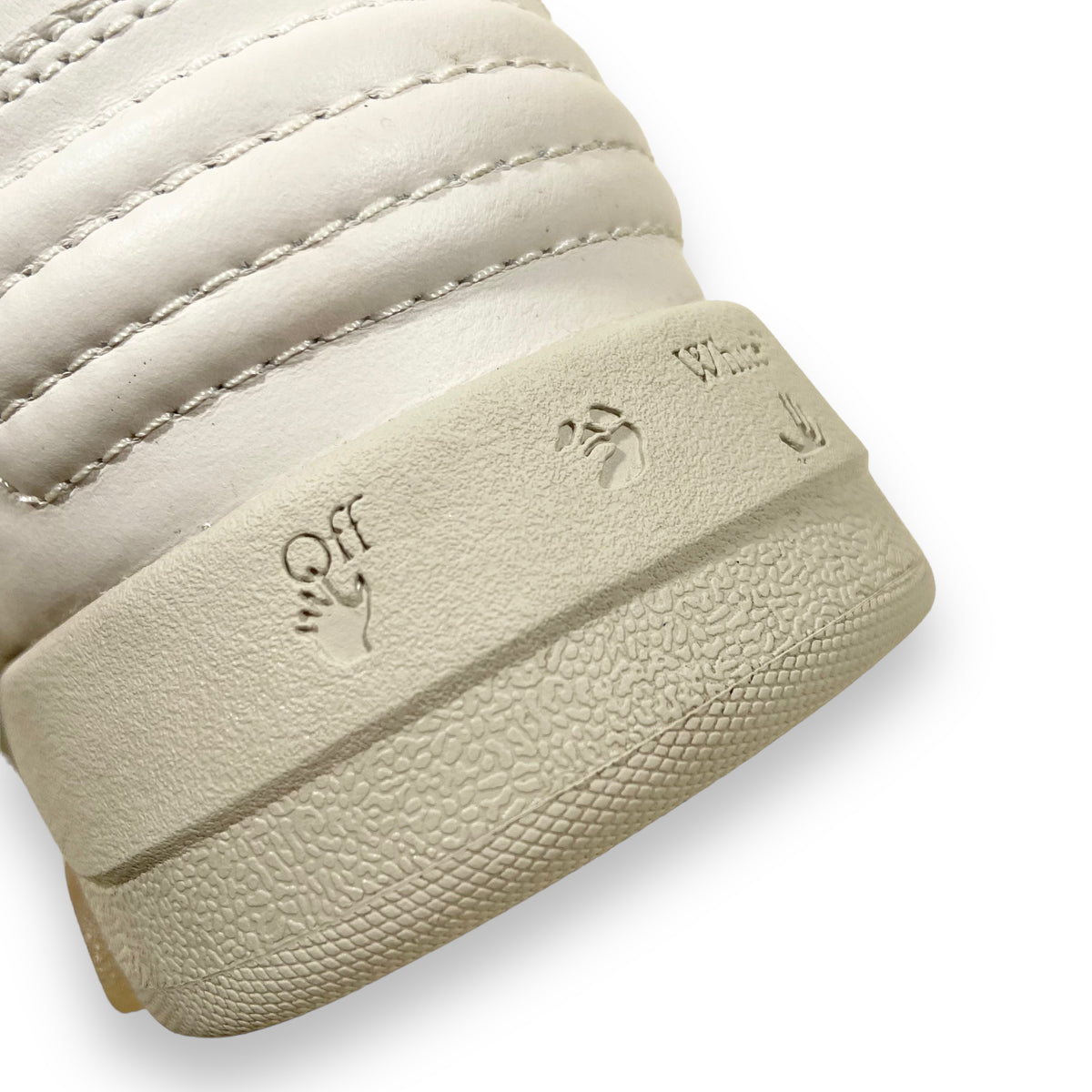 OFF-WHITE OUT OF OFFICE SNEAKERS BEIGE UK6
