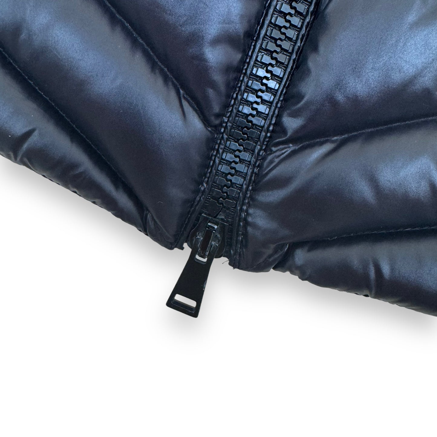 MONCLER FULIGULE QUILTED GIUBBOTTO DOWN PUFFER JACKET BLACK M