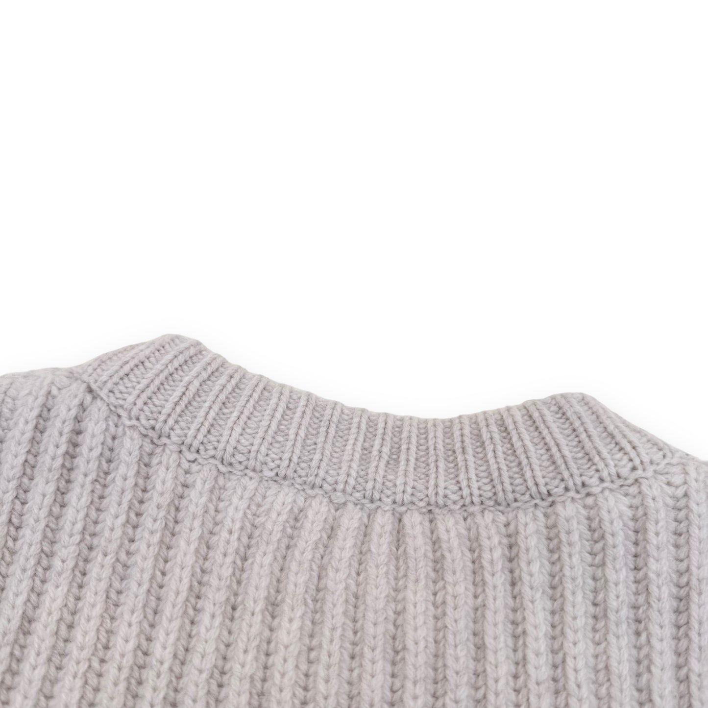 ACNE STUDIOS KNITTED WOOL SWEATER OFF WHITE S