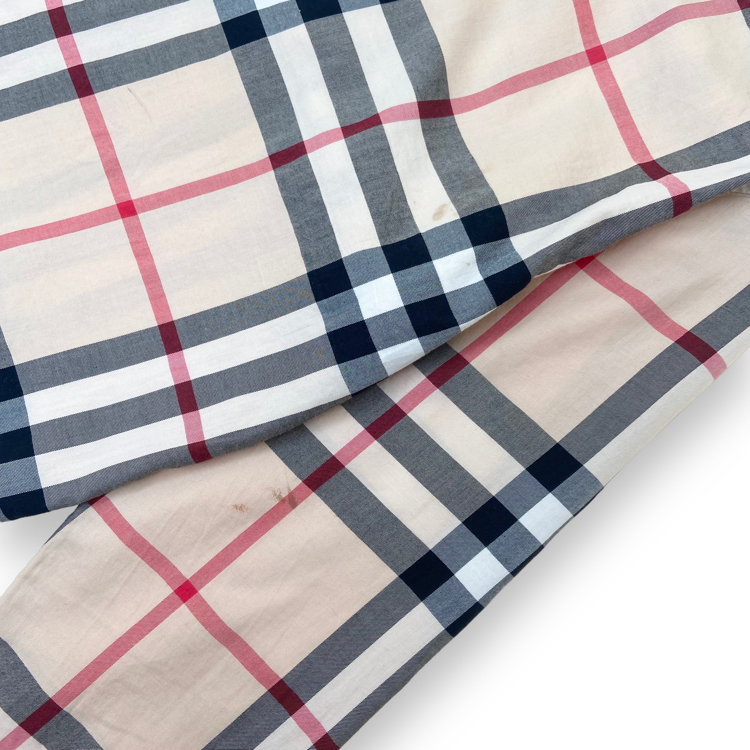 BURBERRY CHECKED SHIRT S