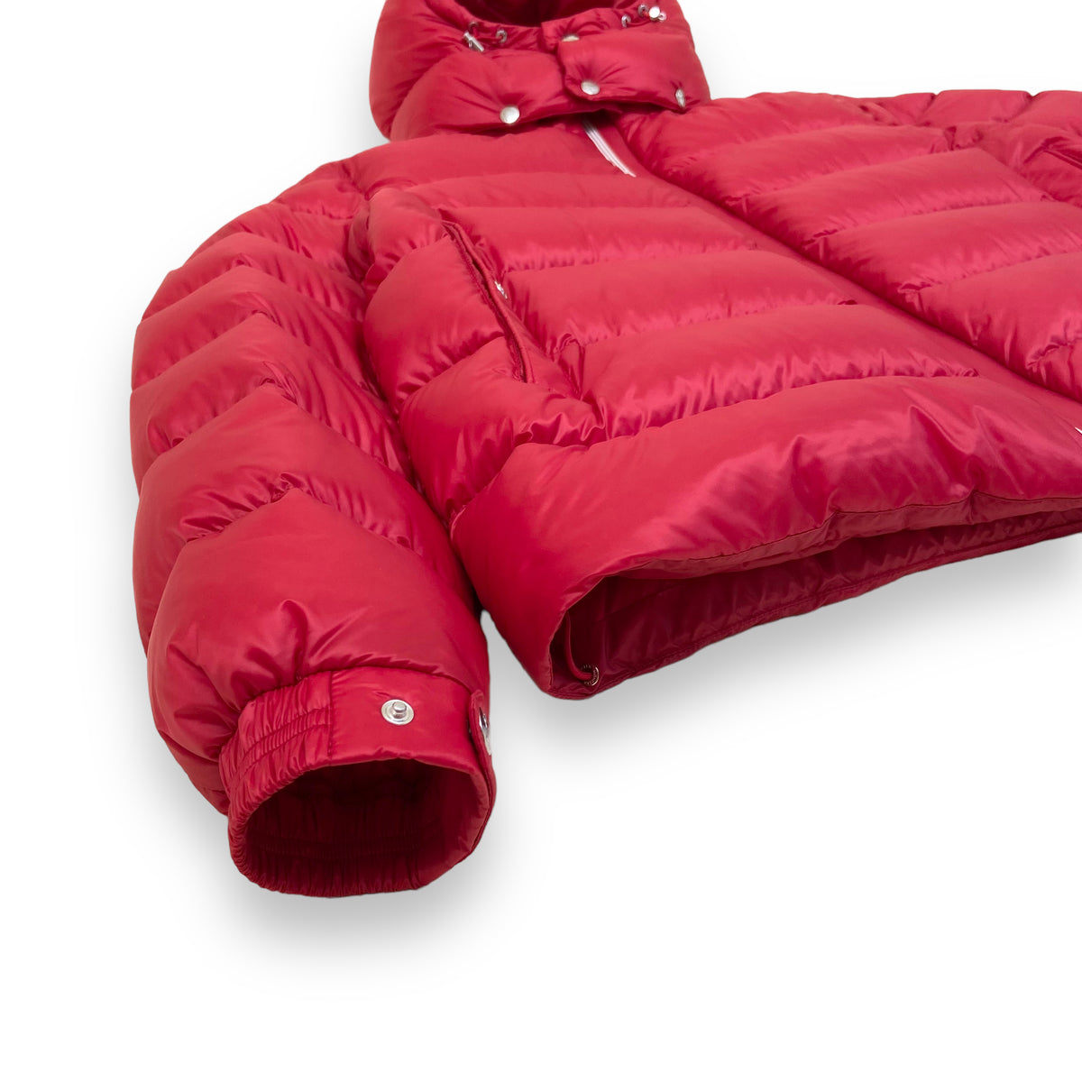 MONCLER ARVES GIUBBOTTO DOUDOUNE LEGERE PUFFER JACKET RED XL