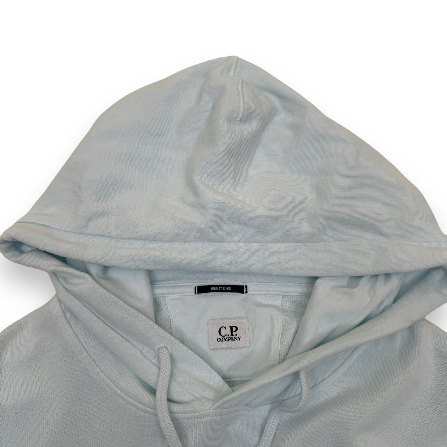 CP COMPANY PULLOVER COTTON HOODIE BABY BLUE XL