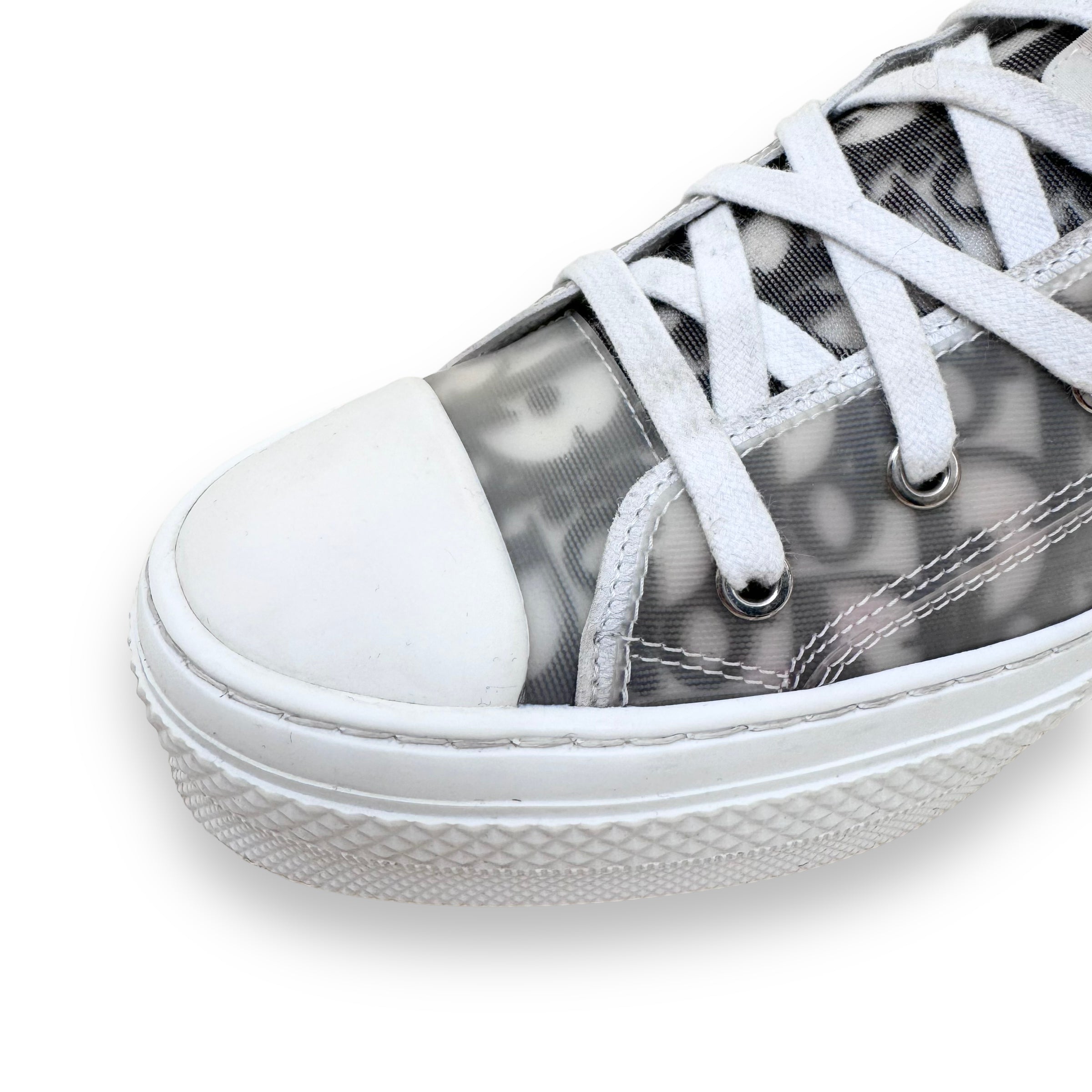 DIOR B23 HIGH TOP SNEAKERS WHITE UK9.5