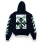 OFF-WHITE PLANT HOODIE BLACK M