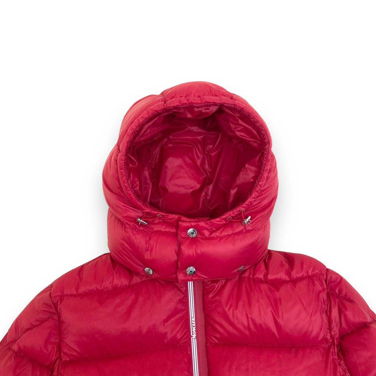 MONCLER ARVES GIUBBOTTO DOUDOUNE LEGERE PUFFER JACKET RED XL