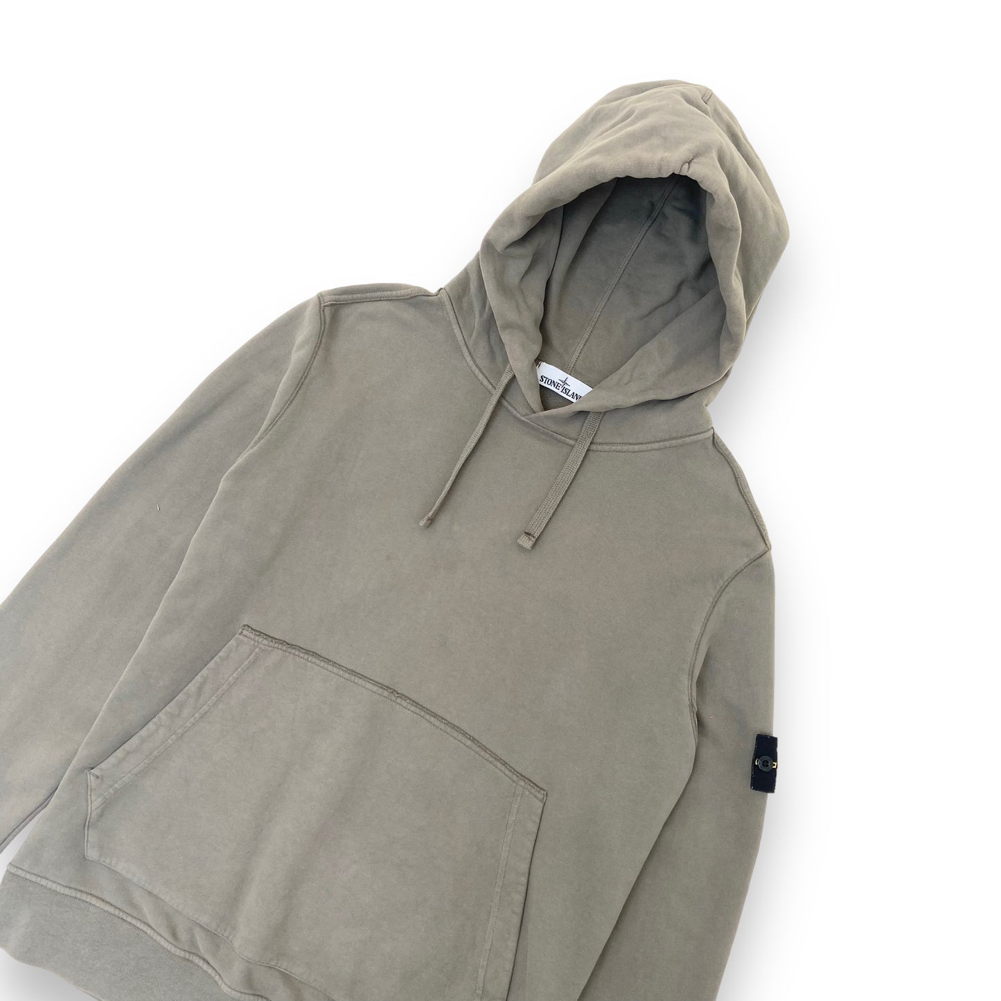 STONE ISLAND HOODIE KHAKI XL