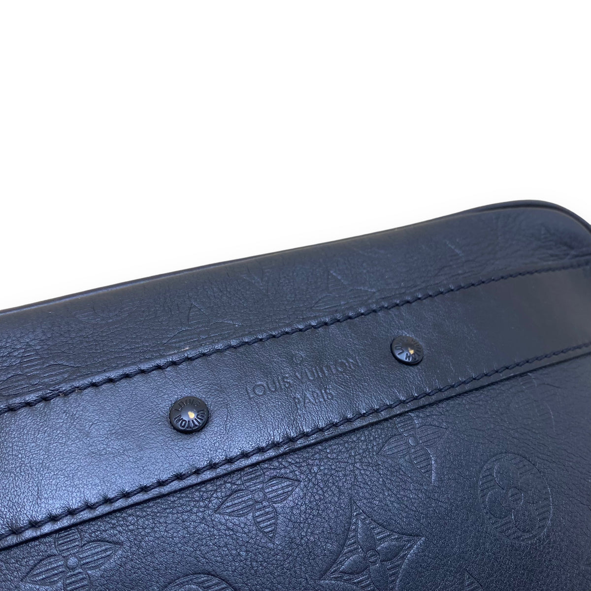 LOUIS VUITTON MONOGRAM TOILETRY POUCH GM SHADOW BLACK