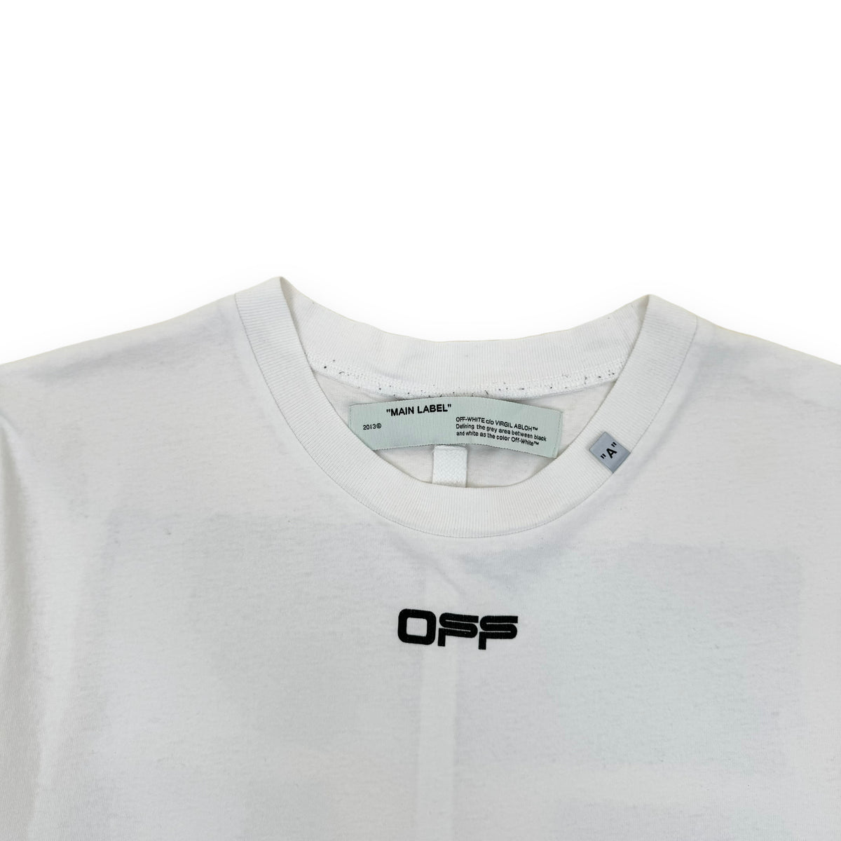 OFF-WHITE CARRAVAGIO ANGEL ARROW T-SHIRT WHITE L