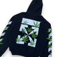 OFF-WHITE PLANT HOODIE BLACK M