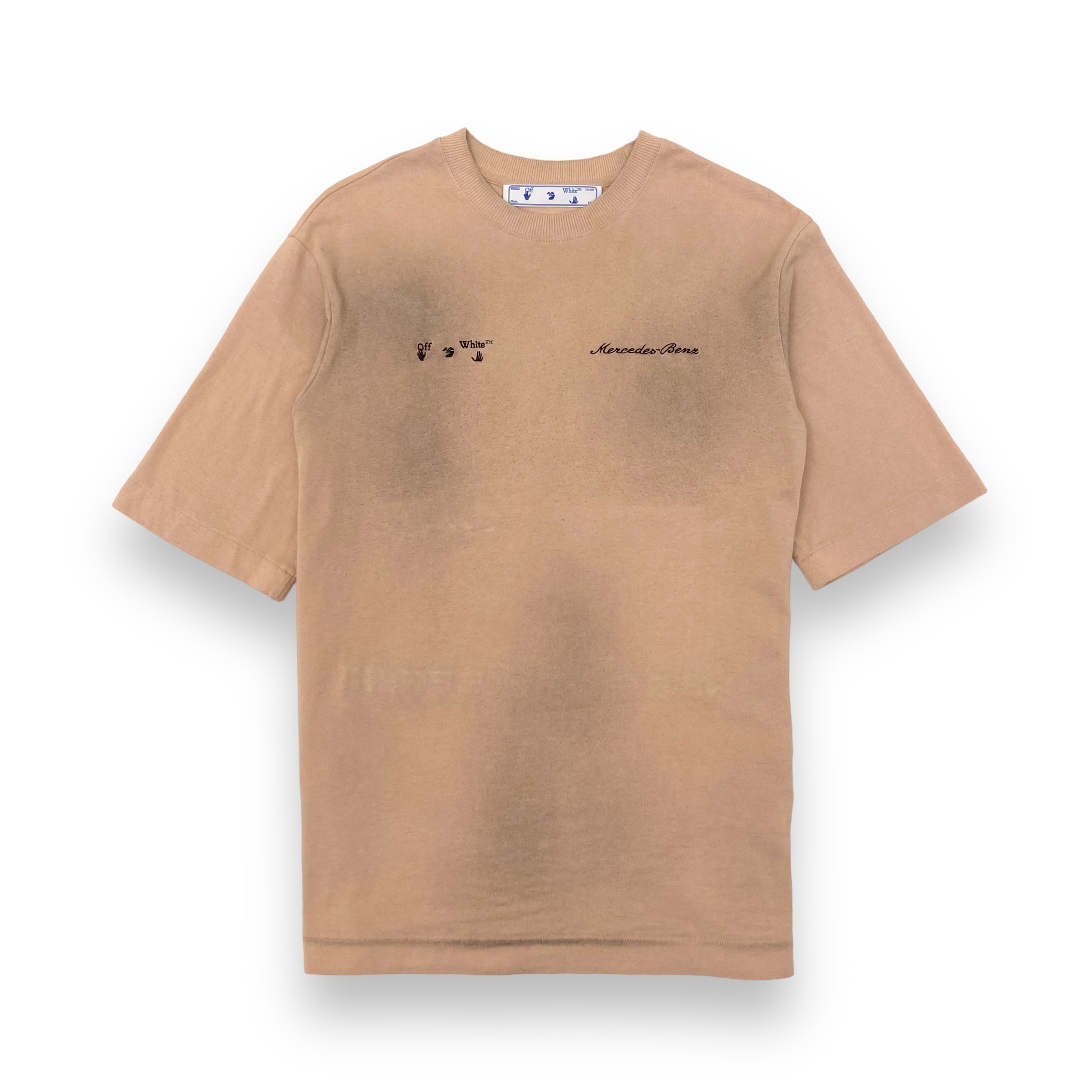 Off-White Mercedes AMG T-shirt Beige