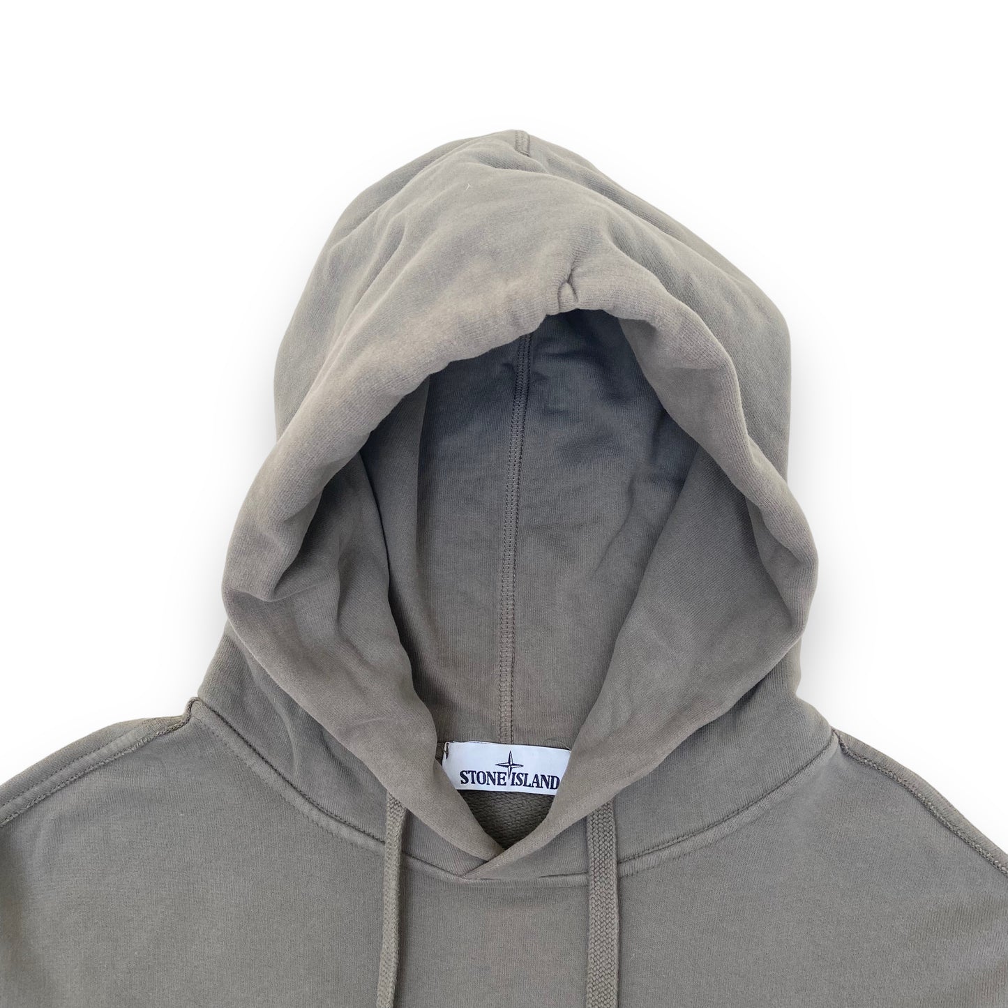 STONE ISLAND HOODIE KHAKI XL