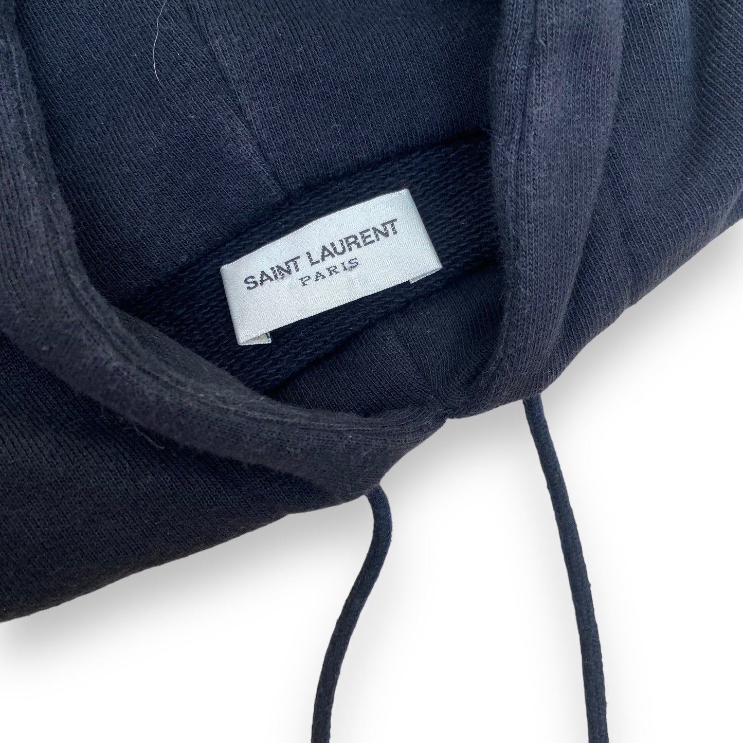 SAINT LAURENT RIVE GAUCHE HOODIE BLACK XS