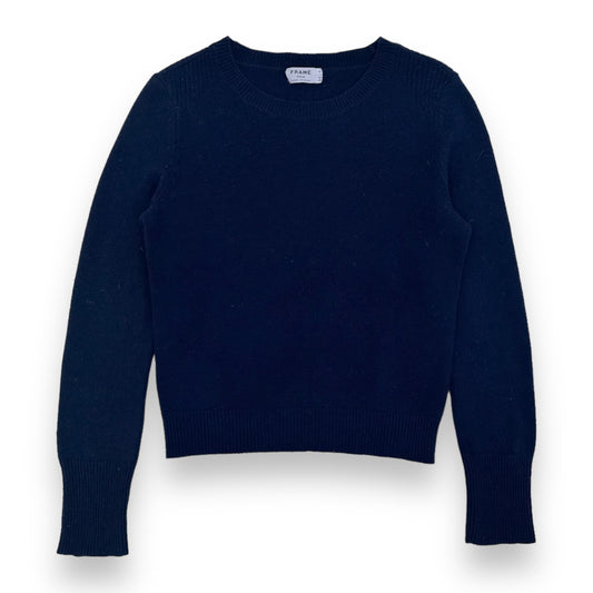 FRAME WOOL SWEATER NAVY BLUE S