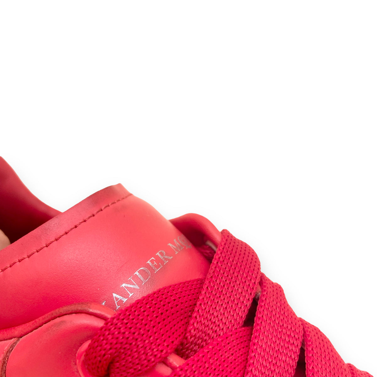 ALEXANDER MCQUEEN SNEAKERS RED UK6