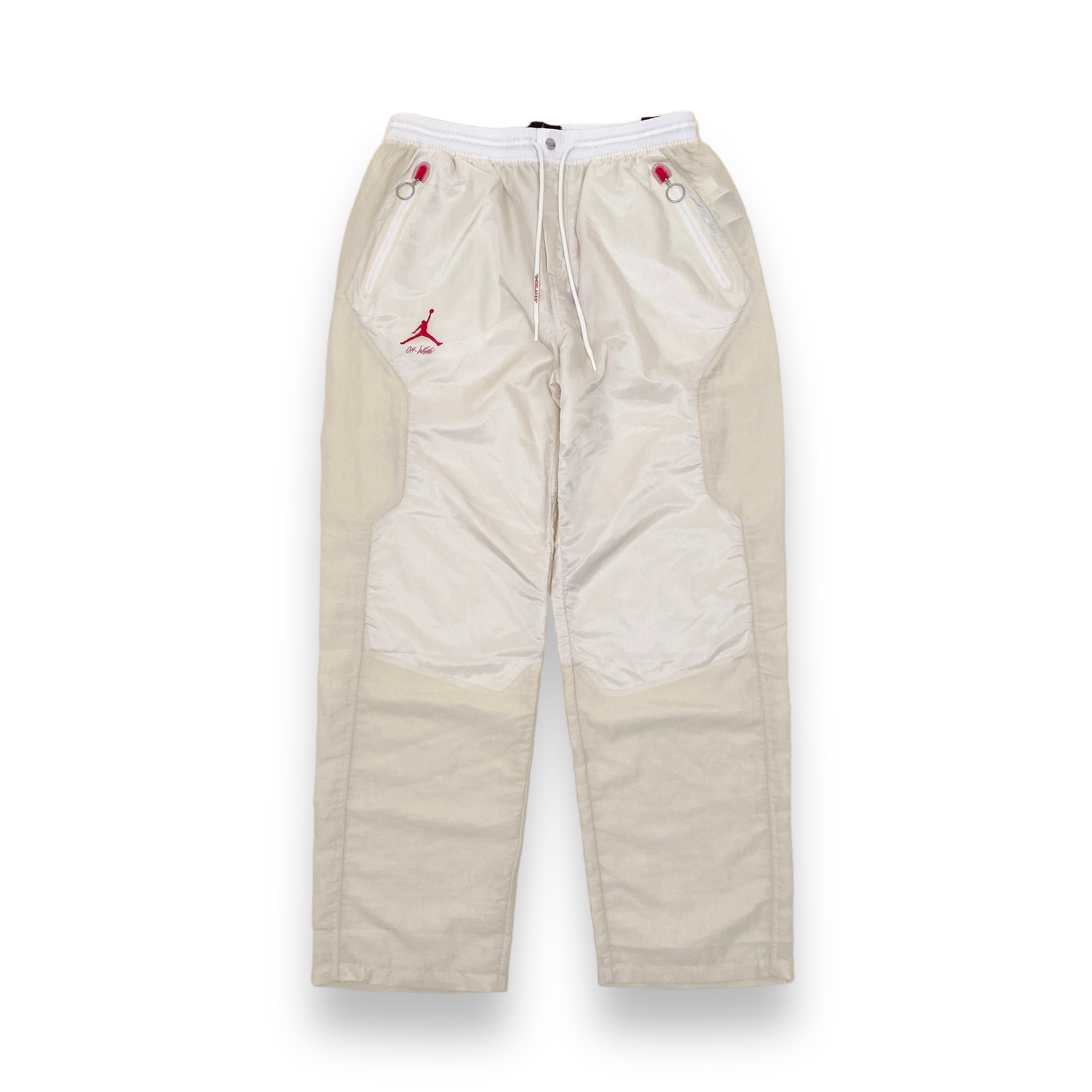 OFF-WHITE X NIKE TROUSERS CREAM L