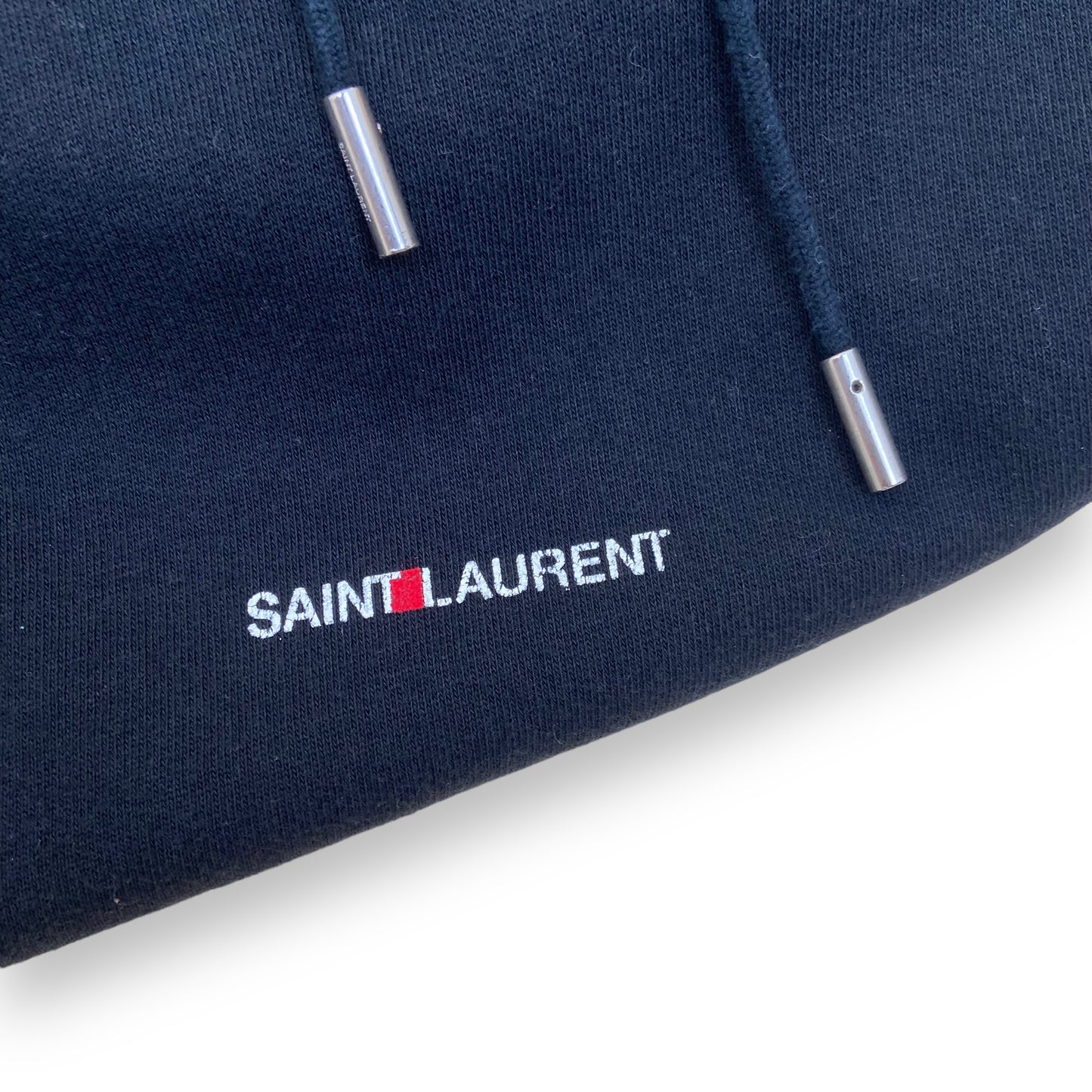 SAINT LAURENT RIVE GAUCHE HOODIE BLACK XS