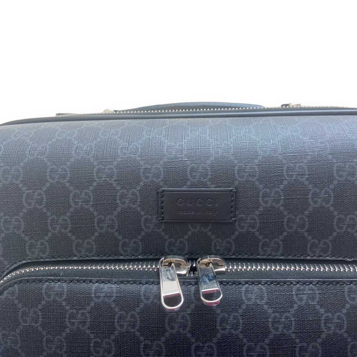 GUCCI GG SUPREME CABIN SUITCASE BLACK M