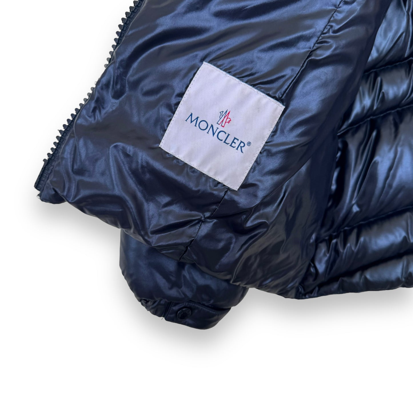 MONCLER FULIGULE QUILTED GIUBBOTTO DOWN PUFFER JACKET BLACK M