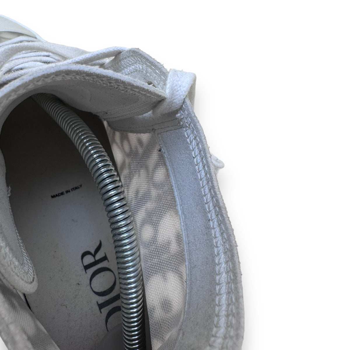 DIOR B23 HIGH TOP SNEAKERS WHITE UK9.5