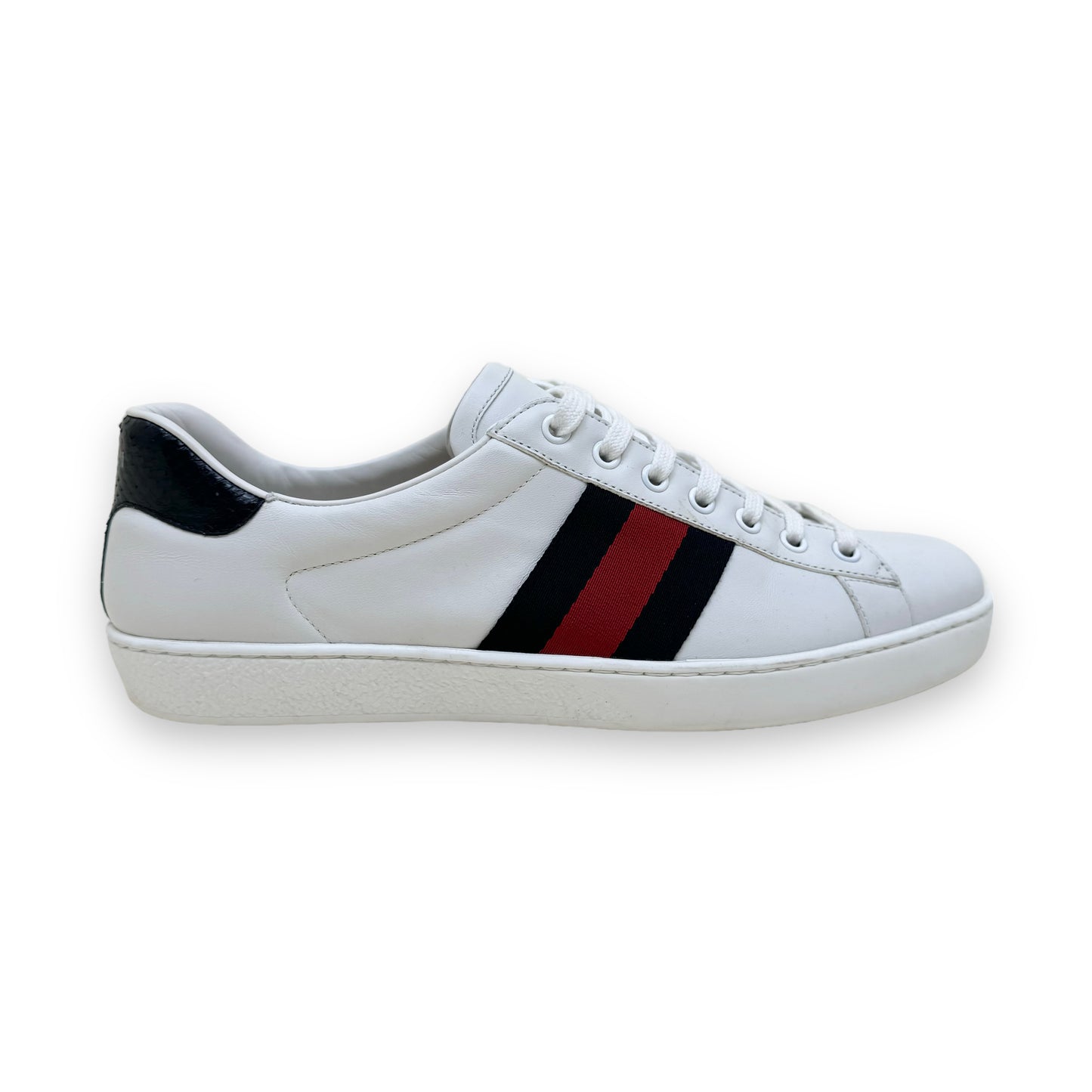 GUCCI ACE SNEAKER WHITE / BLACK UK9