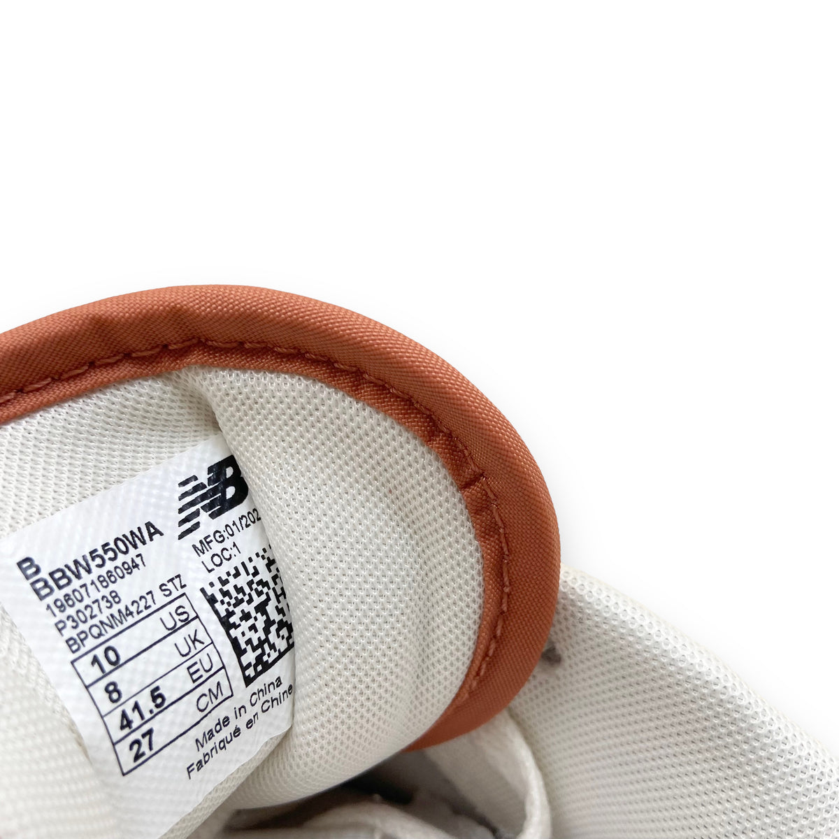 NEW BALANCE 550’S APRICOT UK8